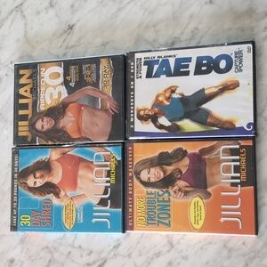 Four Vintage Workout DVDs